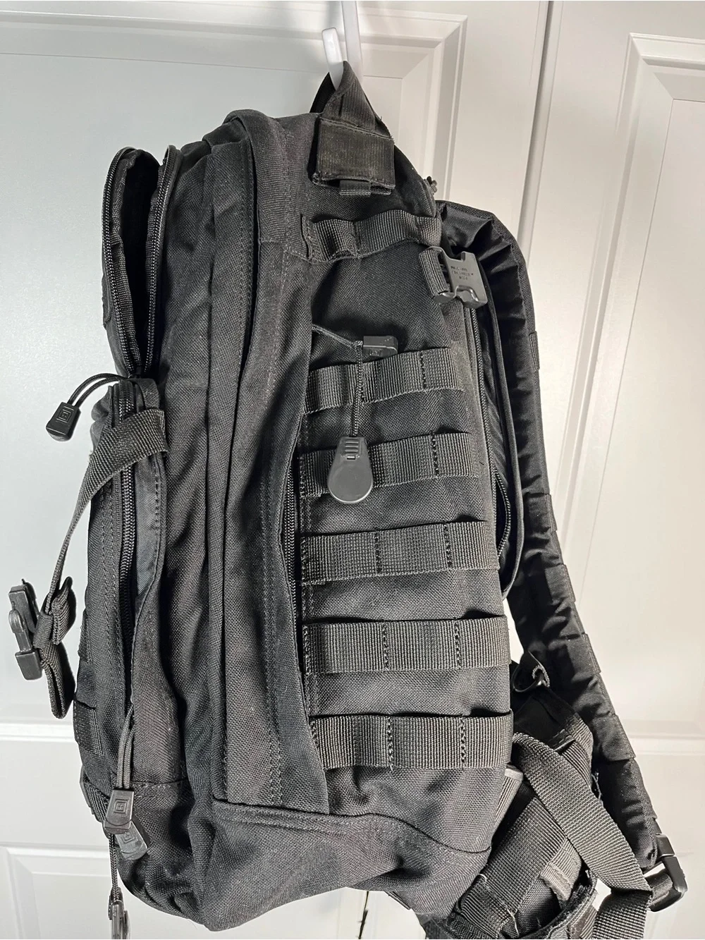 5.11 Tactical RUSH24 1.0 37L Black MOLLE Tactical Bug-Out Backpack NEVER USED